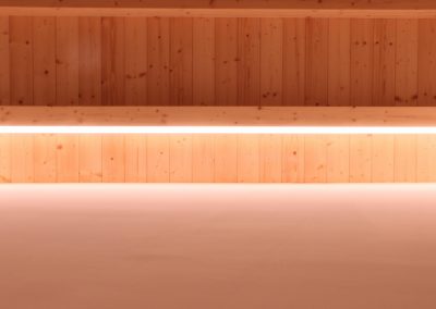 Illuminazione su trave